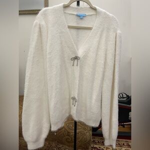 Draper James White Women's Sweater